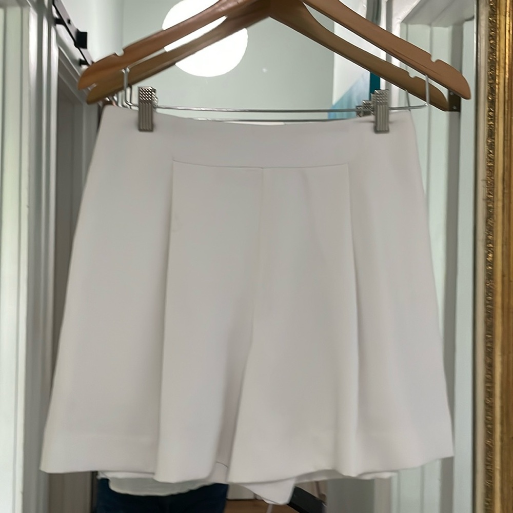 Club Monaco High Waist White Women's Shorts